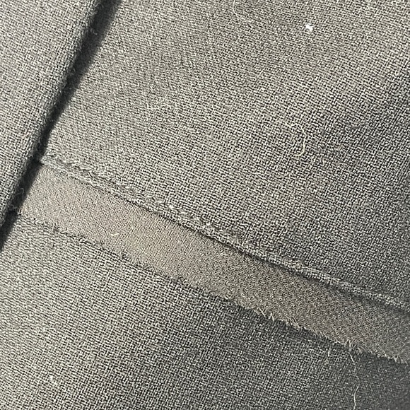 NWT Brooks Brothers Black Wool Blend Skirt Womens Size 16 Button Up - Picture 9 of 9